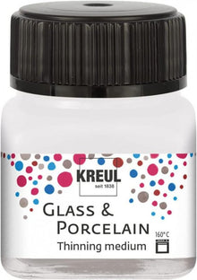 Kreul Glass & Porcelain Verdunningsmedium 20 ml.