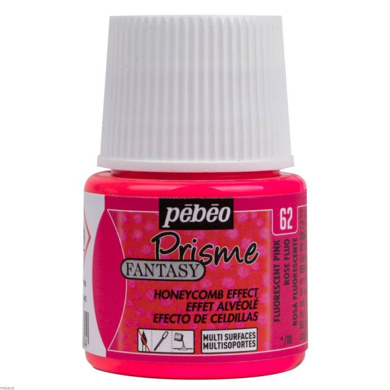 Pebeo Fantasy Prisme Effectverf 45 ml - Fluo Roze