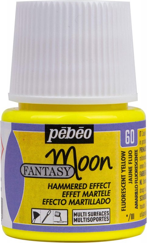 Pebeo Fantasy Moon Effectverf 45 ml - Fluo Yellow