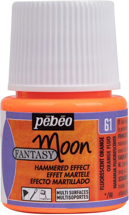 Pebeo Fantasy Moon Effectverf 45 ml - Fluo Orange