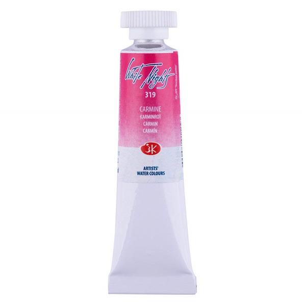 White Nights Watercolour Tube 10 ml - Carmine
