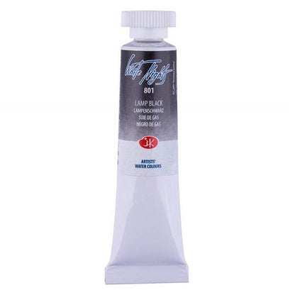 White Nights Watercolour Tube 10 ml - Lamp Black