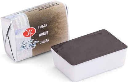 White Nights Watercolour Pan 2.5 ml - Kleuren N-Z - Umber