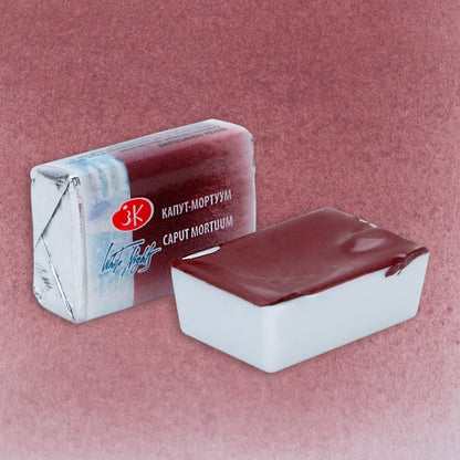 White Nights Watercolour Pan 2.5 ml - Kleuren A-M - Caput Mortuum