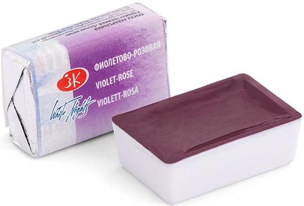 White Nights Watercolour Pan 2.5 ml - Kleuren N-Z - Violet-Rose