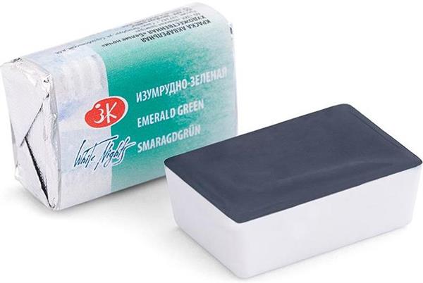 White Nights Watercolour Pan 2.5 ml - Kleuren A-M - Emerald Green
