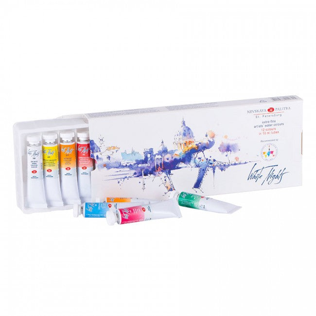 White Nights Watercolour Sets - IWS selection - 12 x 10 ml