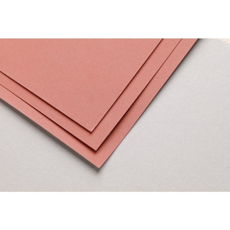 Clairefontaine Pastelmat Pastelpapier 24 x 32 cm - 5 vel - Sanguine - 24 x 32 cm - 5 vel