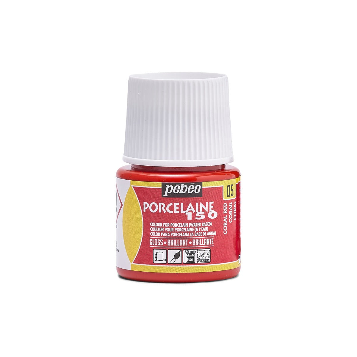 Pebeo Porcelaine 150 Porseleinverf 45 ml - 05 - Koraal