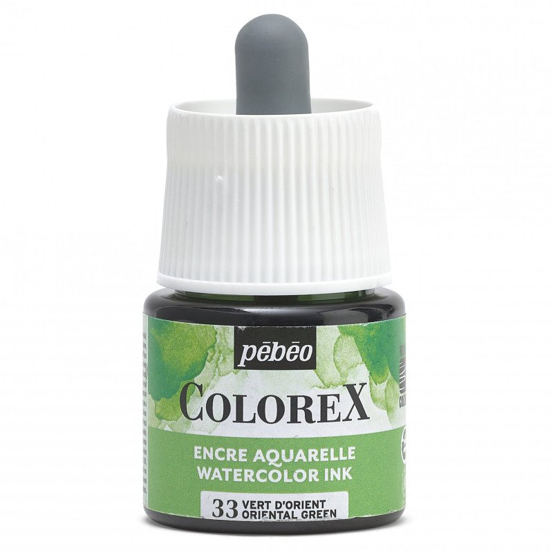 Pebeo Colorex Aquarelinkt 45 ml - 33 - Oosters Groen