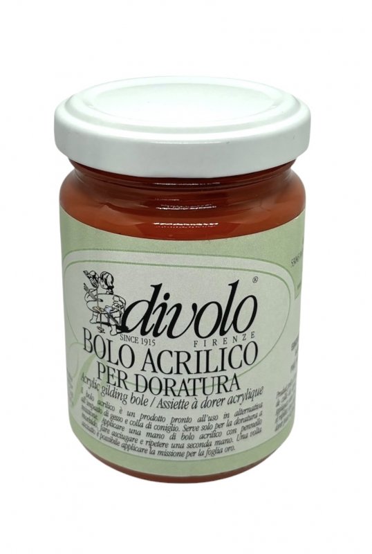 Divolo Acryl-Poliment Vergulden Ondergrond 125 ml - Rood