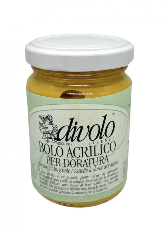 Divolo Acryl-Poliment Vergulden Ondergrond 125 ml - Geel