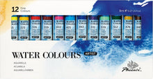 Phoenix Watercolour Sets - 12 x 8 ml tubes