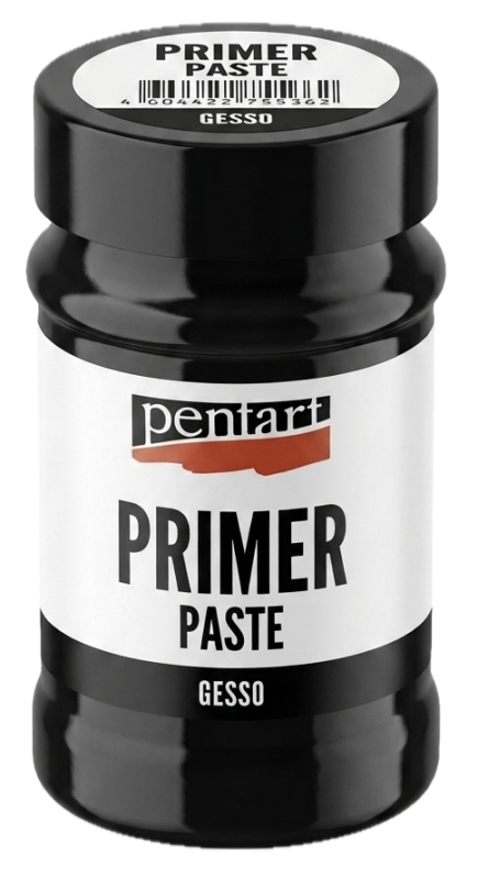 Pentart Gesso Grondverf - 100 ml - Zwart