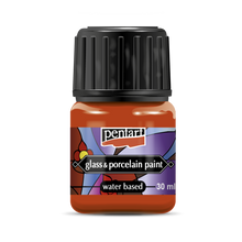 Pentart Porselein & Glasverf 30 ml - Orange
