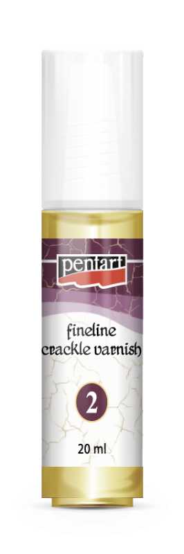 Pentart Fineline 2-Componenten Craquelé Vernis