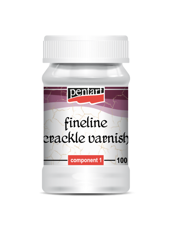Pentart Fineline 2-Componenten Craquelé Vernis