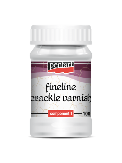 Pentart Fineline 2-Componenten Craquelé Vernis