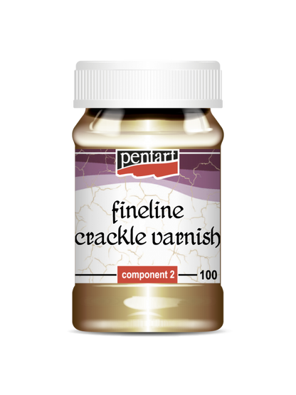 Pentart Fineline 2-Componenten Craquelé Vernis