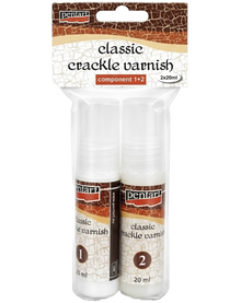 Pentart Classic 2-Step Crackle Varnish - 2 x 20 ml