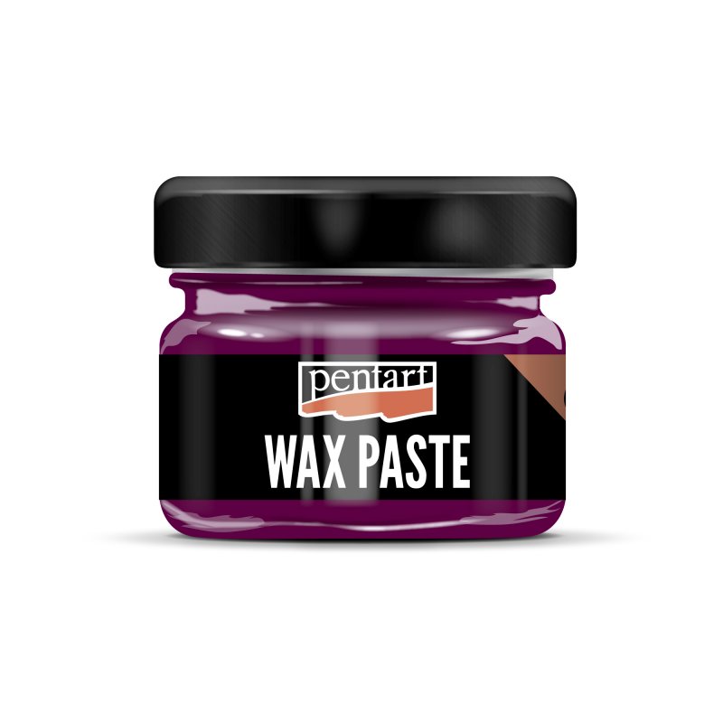 Pentart Gekleurde Bijenwas Waspasta 20 ml - Magenta