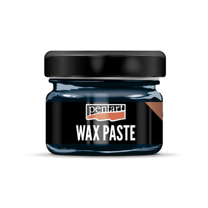 Pentart Gekleurde Bijenwas Waspasta 20 ml - Blauw