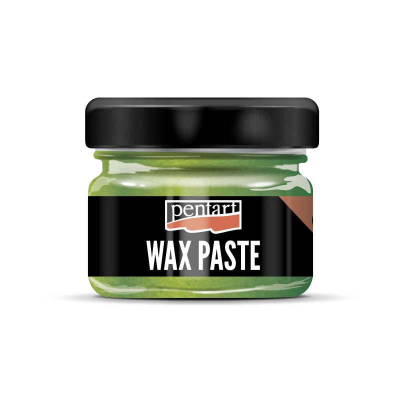 Pentart Gekleurde Bijenwas Waspasta 20 ml - Metallic Groen