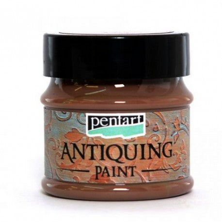 Pentart Antiquing Paint 50 ml - Dark Brown