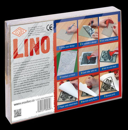 Essdee Art Print Lino Drukplaat 3.2 mm - 406x305x3.2 mm - 10 stuks