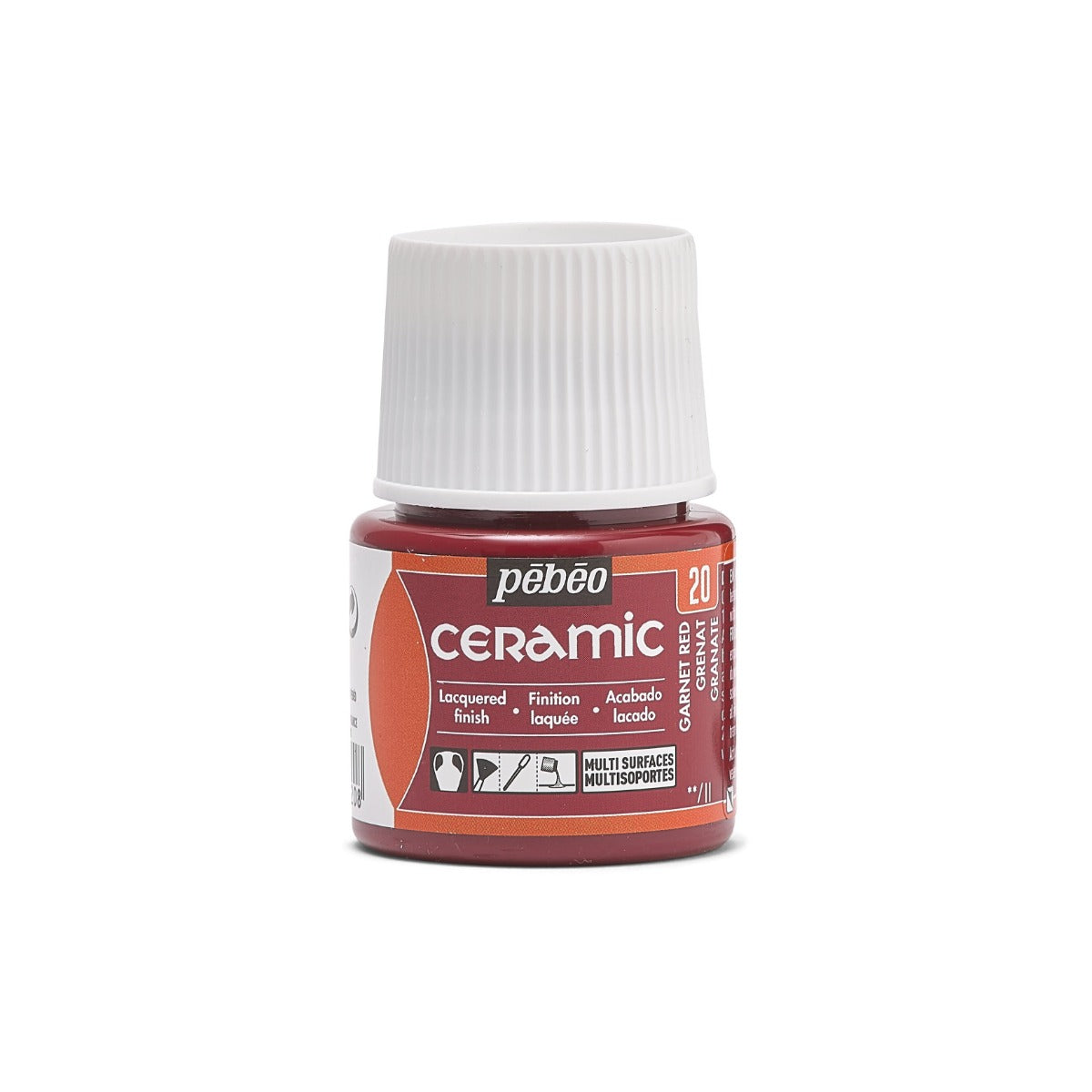 Pebeo Ceramic Paint 45 ml - 20 - Granaat