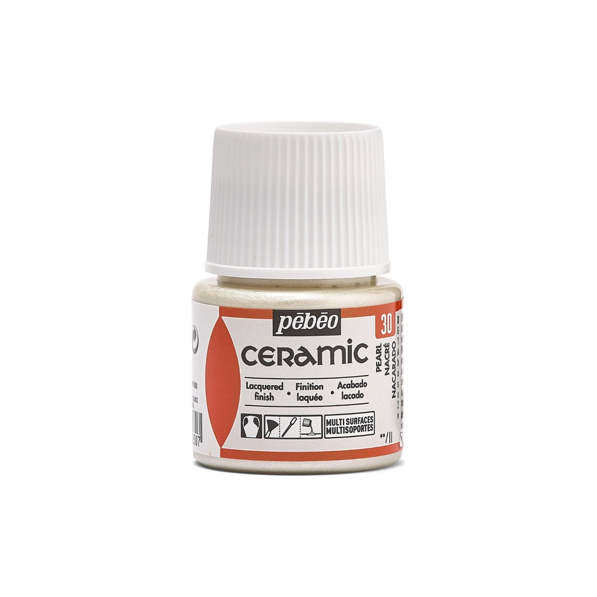 Pebeo Ceramic Paint 45 ml - 30 - Paarlemoer