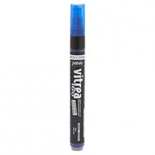 Pebeo Vitrea 160 Matglas Marker - Gitaneblauw