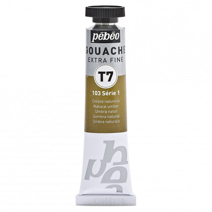 Pebeo Extra-Fijne Gouache T7 20 ml - Naturel Omber