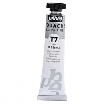 Pebeo Extra-Fijne Gouache T7 20 ml - Dekkend Wit