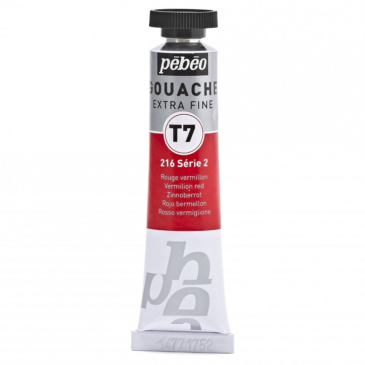 Pebeo Extra-Fijne Gouache T7 20 ml - Vermiljoenrood
