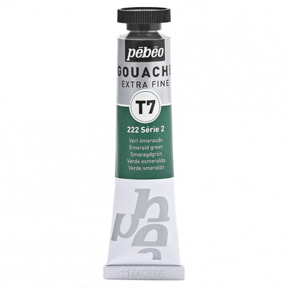 Pebeo Extra-Fijne Gouache T7 20 ml - Smaragdgroen