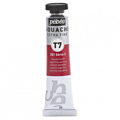 Pebeo Extra-Fijne Gouache T7 20 ml - Extra Fijn Karmijn