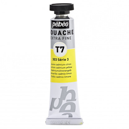 Pebeo Extra-Fijne Gouache T7 20 ml - Citroen Cadmium Geel