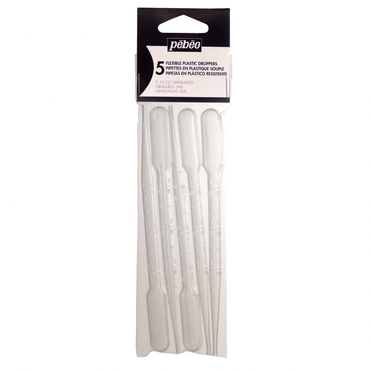 Pebeo Plastic Pipet - 5 stuks