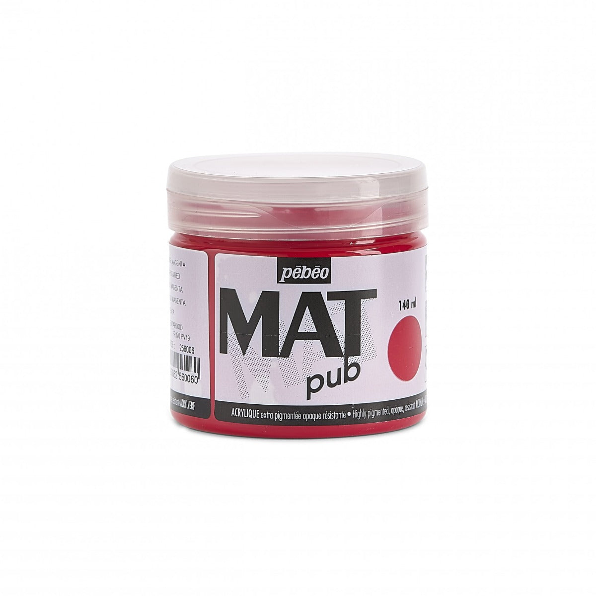 Pebeo Mat Pub Acrylverf 140 ml - Magenta