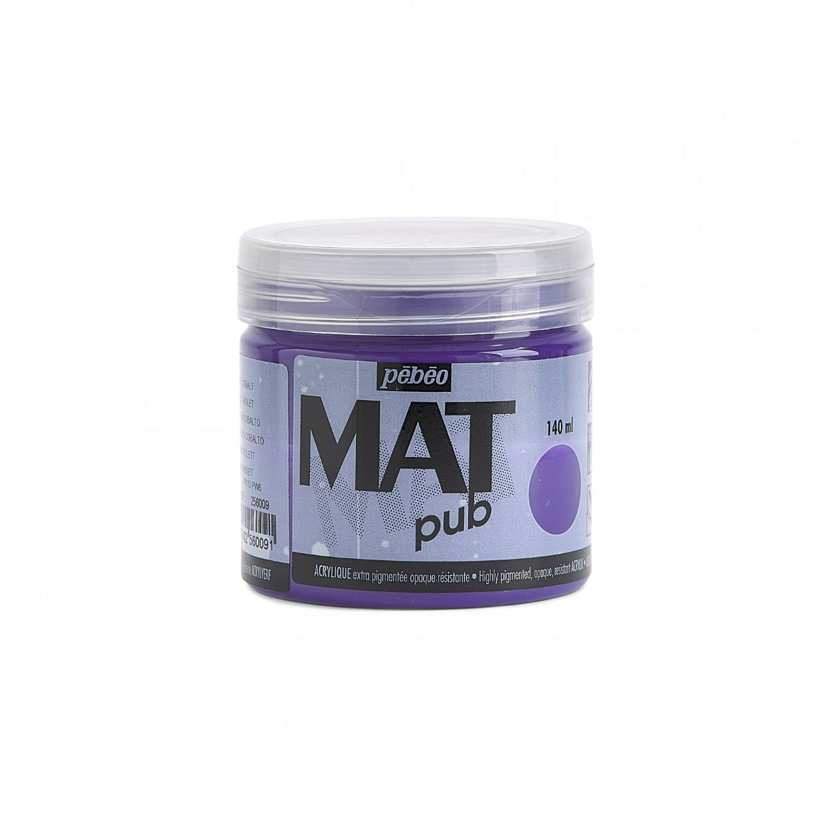 Pebeo Mat Pub Acrylverf 140 ml - Kobaltviolet