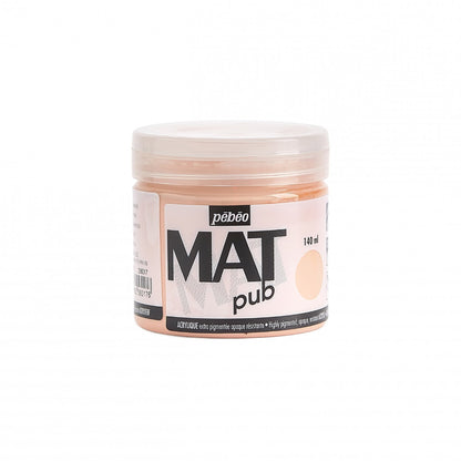 Pebeo Mat Pub Acrylverf 140 ml - Helder Roze