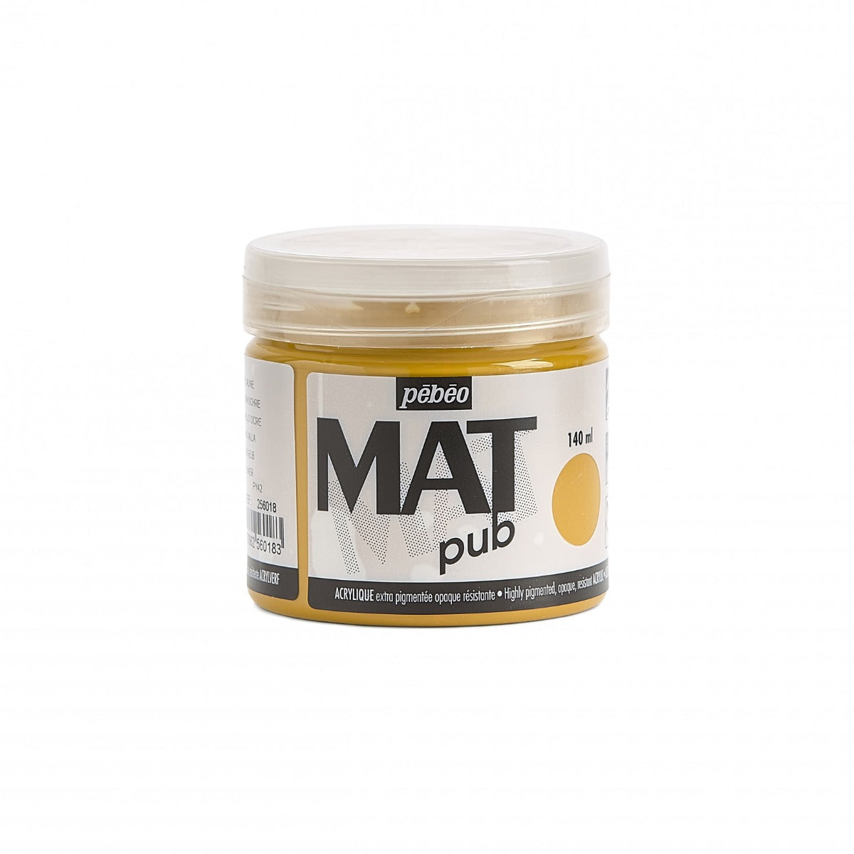 Pebeo Mat Pub Acrylverf 140 ml - Gele Oker