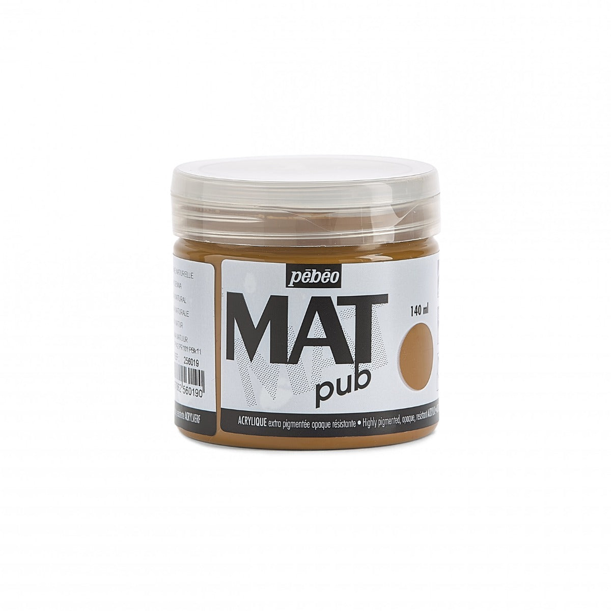 Pebeo Mat Pub Acrylverf 140 ml - Naturel Sienna