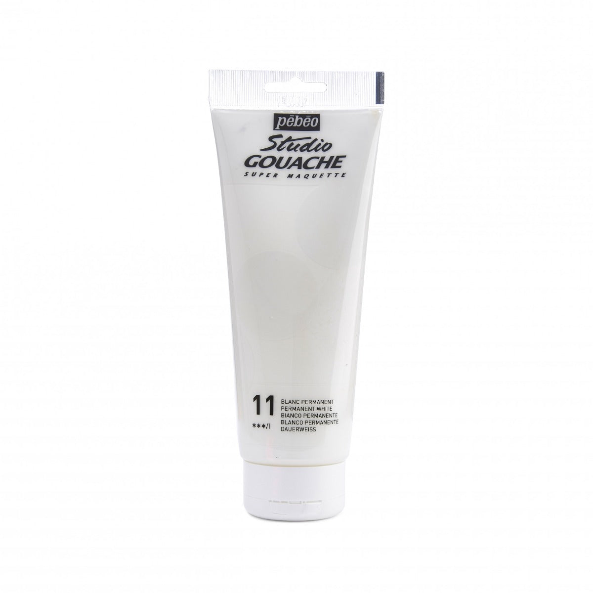Pebeo Studio Gouache 220 ml - Permanent White