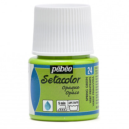 Pebeo Setacolor Opaque Textielverf 45 ml - 24 - Lentegroen