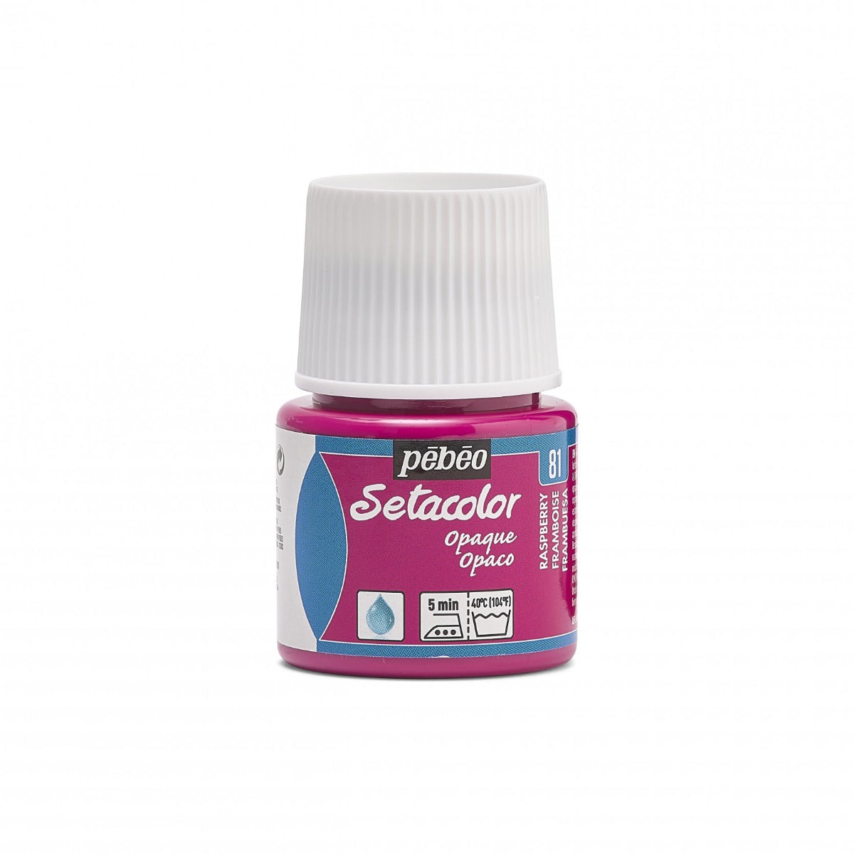 Pebeo Setacolor Opaque Textielverf 45 ml - 81 - Framboos