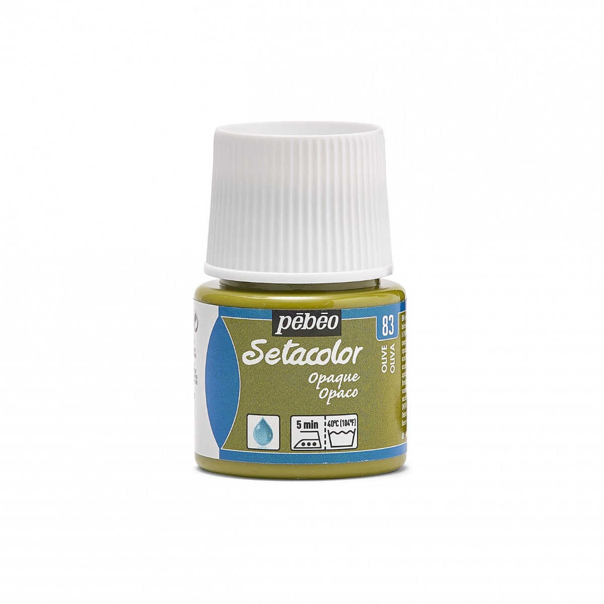 Pebeo Setacolor Opaque Textielverf 45 ml - 83 - Olijfgroen