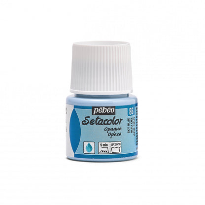 Pebeo Setacolor Opaque Textielverf 45 ml - 86 - Hemelsblauw