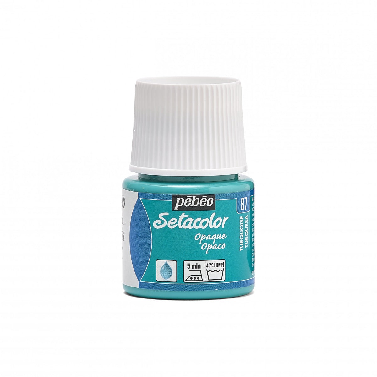 Pebeo Setacolor Opaque Textielverf 45 ml - 87 - Turkoois